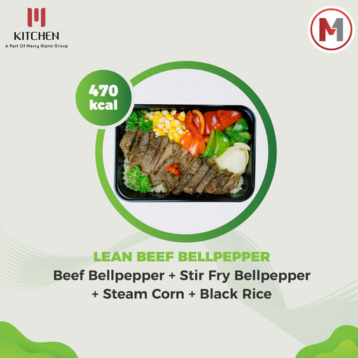 M Kithcen Healthy Box Lean Beef Bellpepper